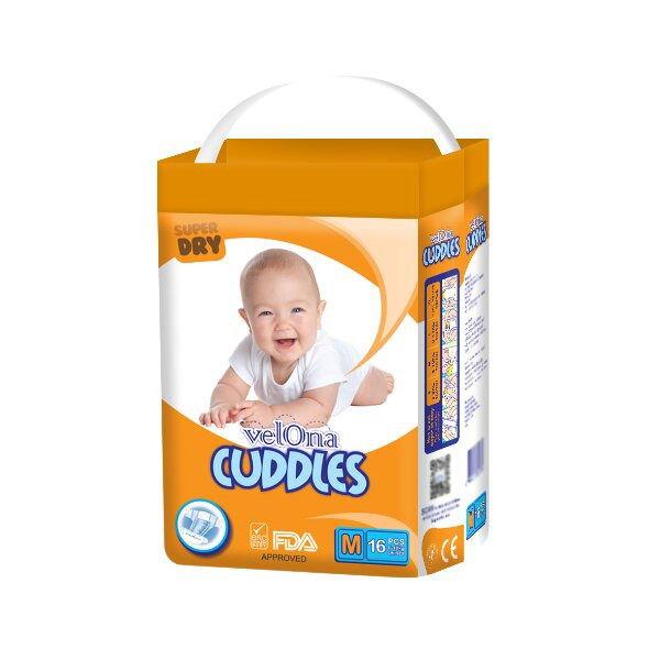 BABY DIAPER - 16 PCS - M