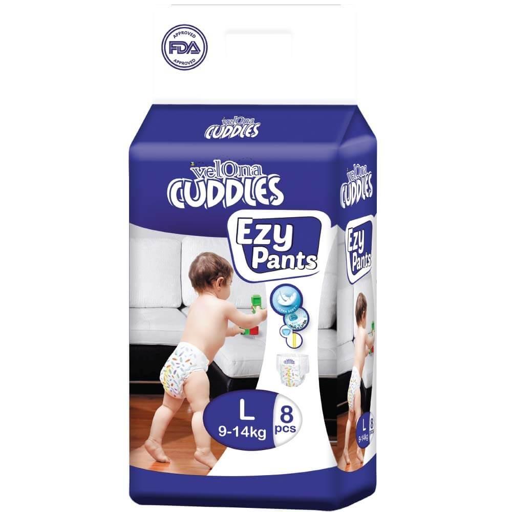 EZY PANT - 8 PCS - L