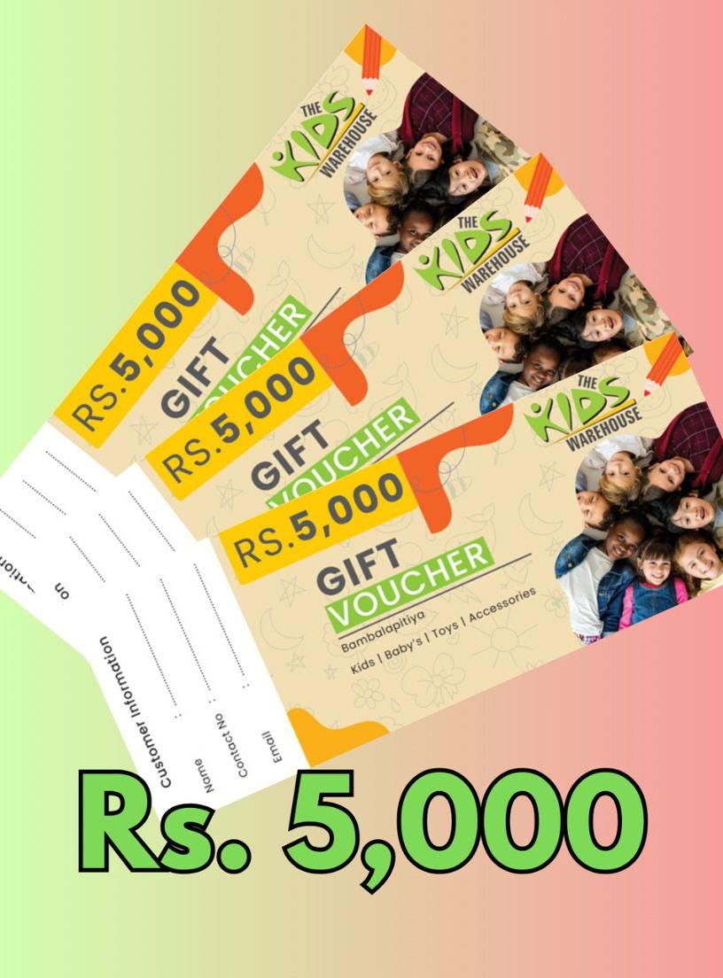 Gift Vouchers 5000