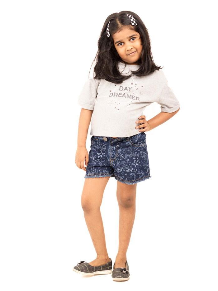 Girl's Denim Short